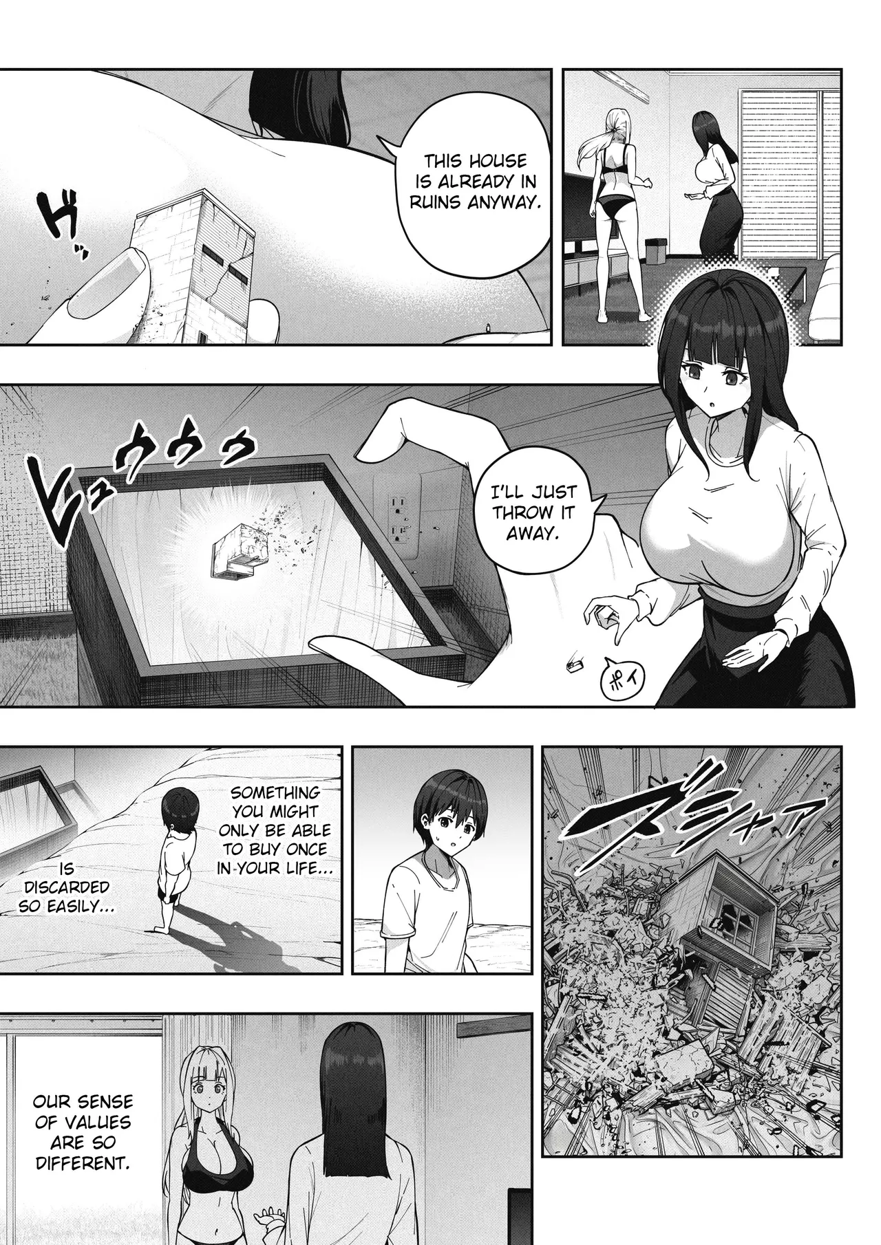 Kyodai Musume no Ie ni Koyou Sareta Kekka 2 | Hired by a Giant Girl 5 page 2 full