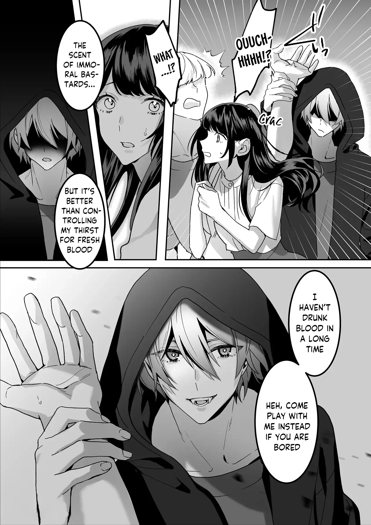 Hiroware Kyuuketsuki wa Oneesan wo Aishitaishi Aisaretai page 4 full