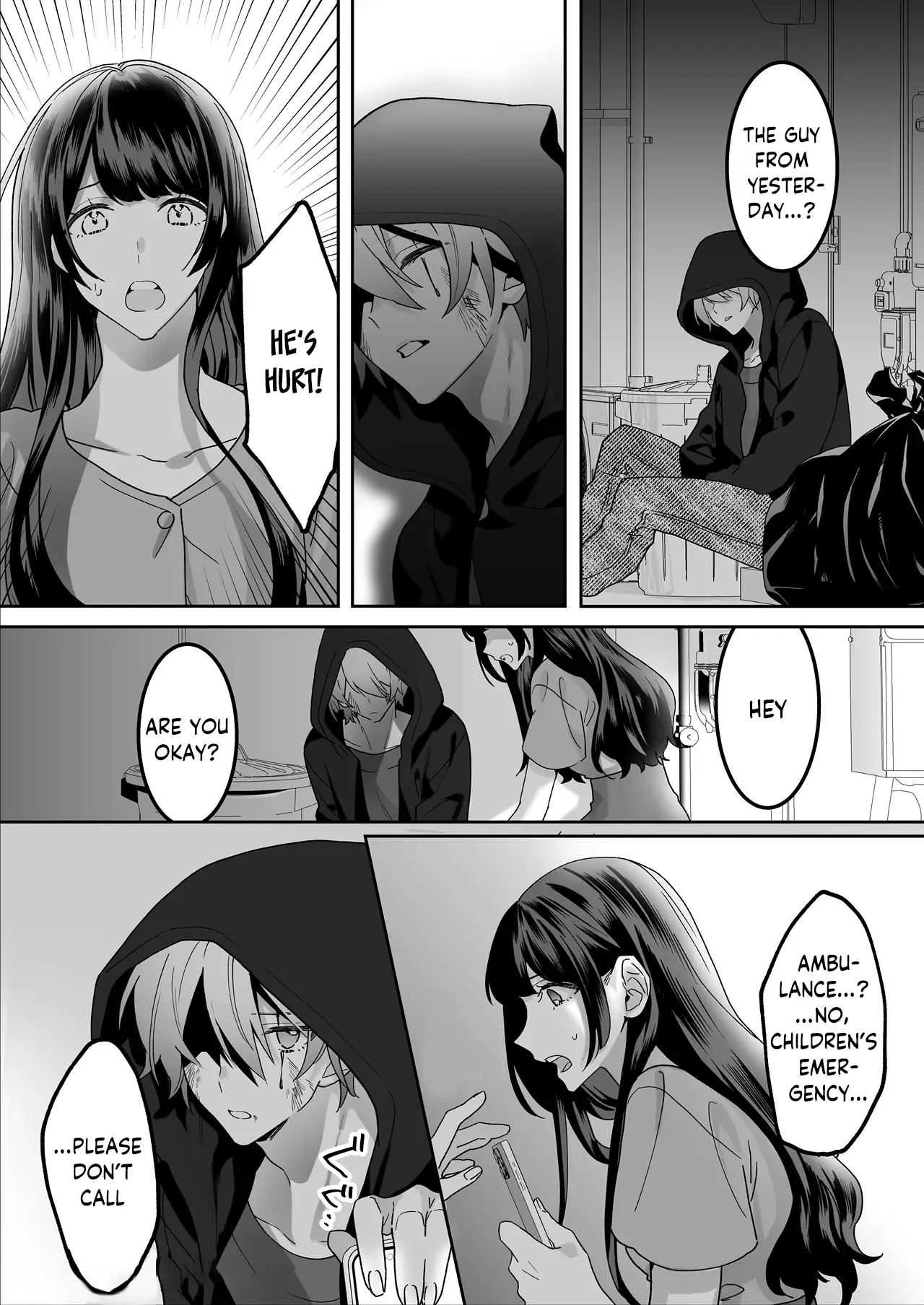 Hiroware Kyuuketsuki wa Oneesan wo Aishitaishi Aisaretai page 8 full