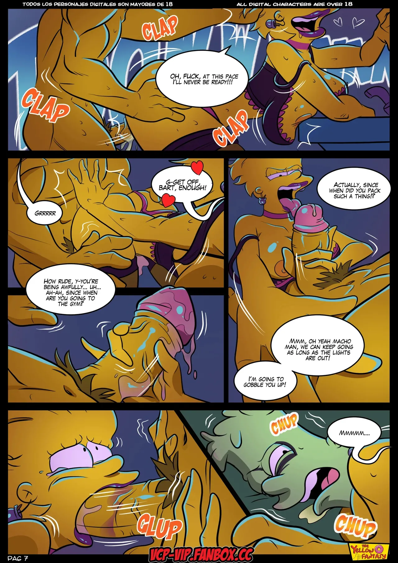 The Simpsons - TreeWhoreHouse of Horror page 8 full