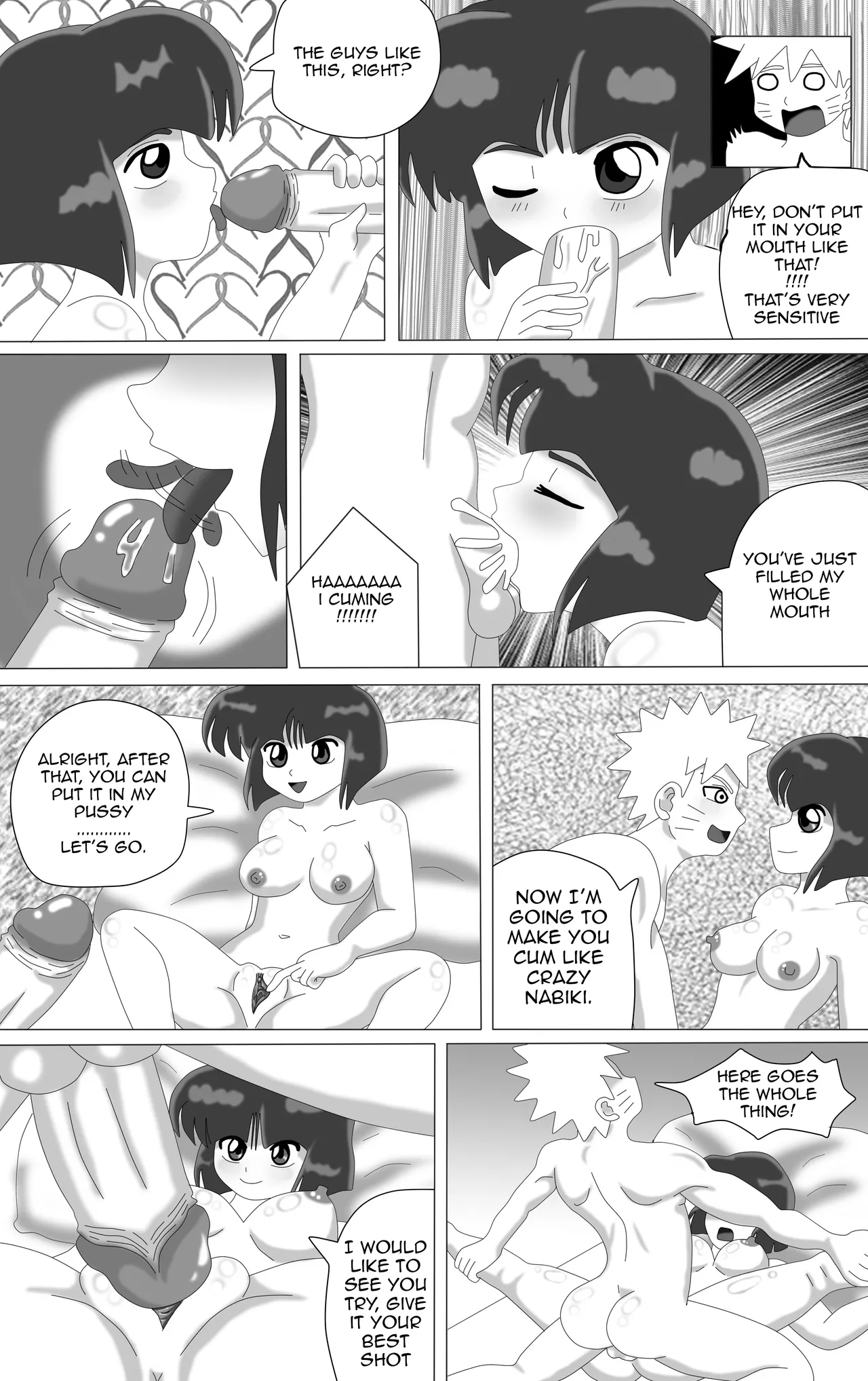 CROSSOVER NARUTO X SHAMPOO &amp; NABIKI TENDO page 6 full