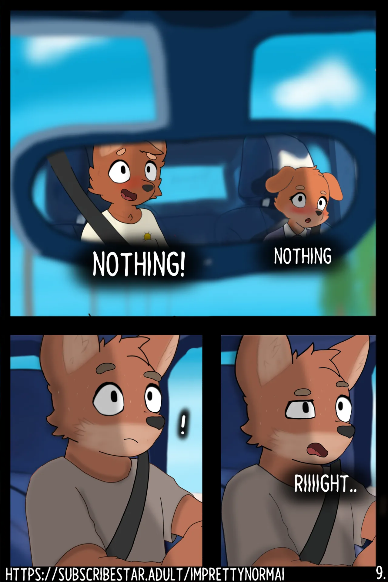Slept In!  Ongoing page 10 full