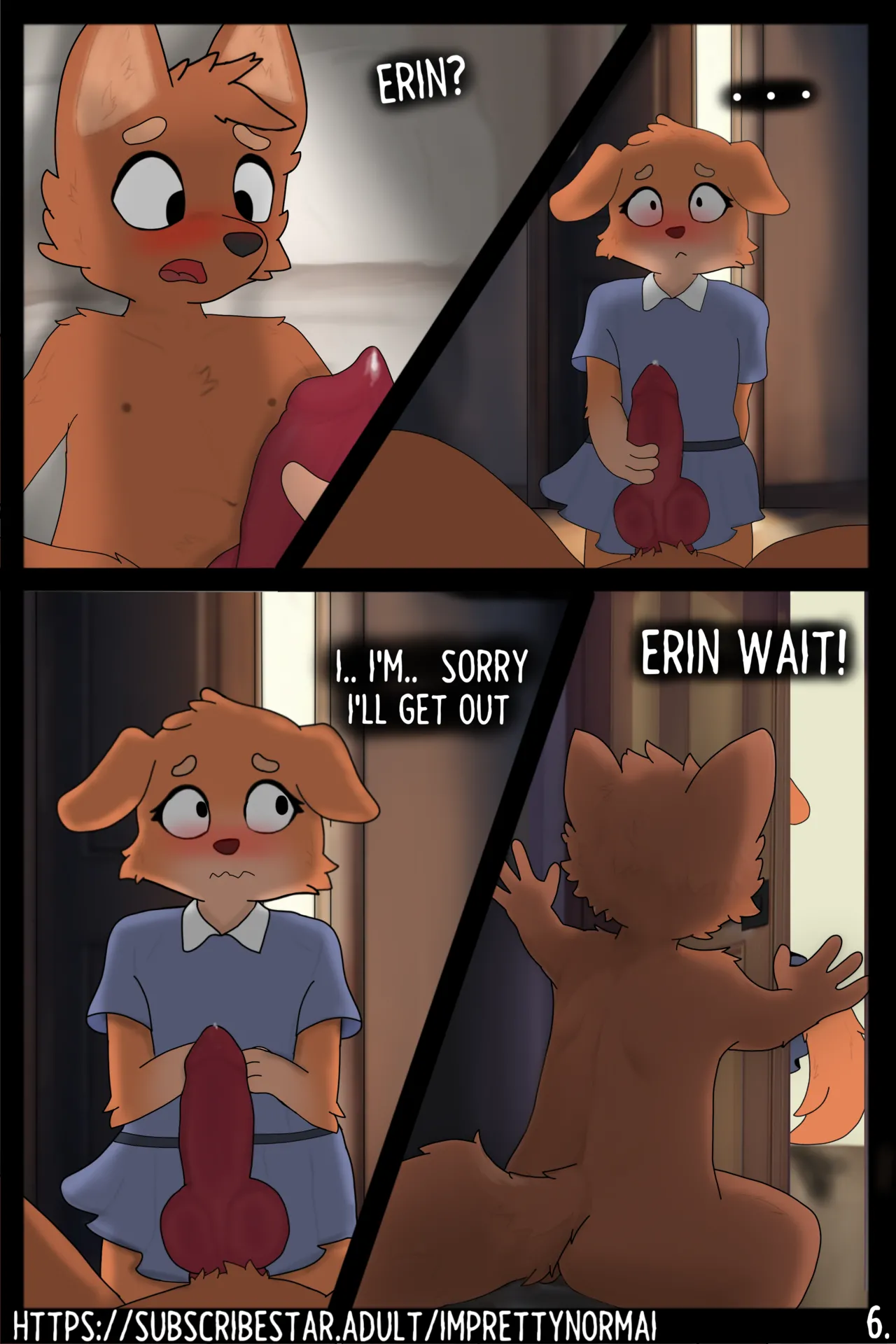 Slept In!  Ongoing page 7 full