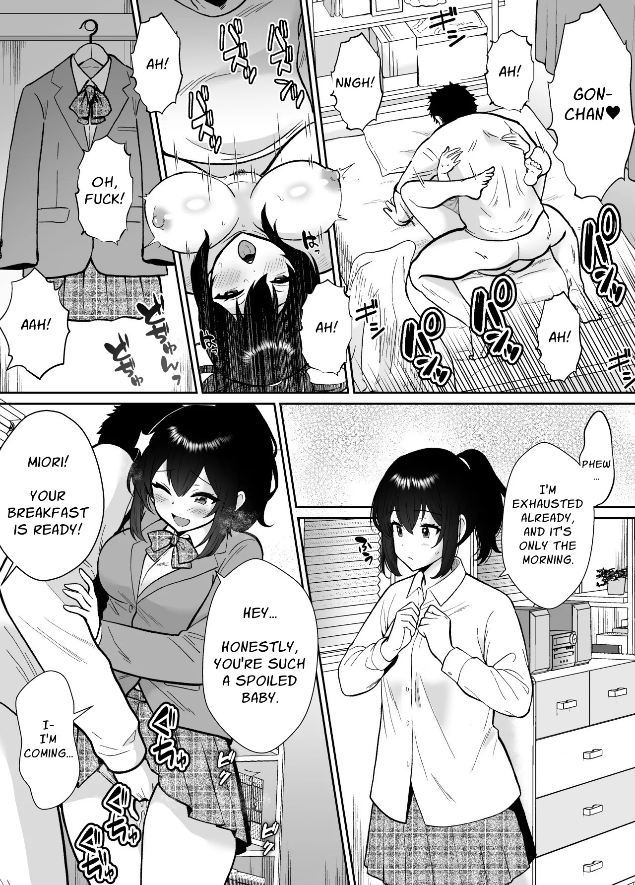 Mifune-san-chi no Saimin Pet Oji-san | The Mifune Household's Middle-aged Manpet page 6 full