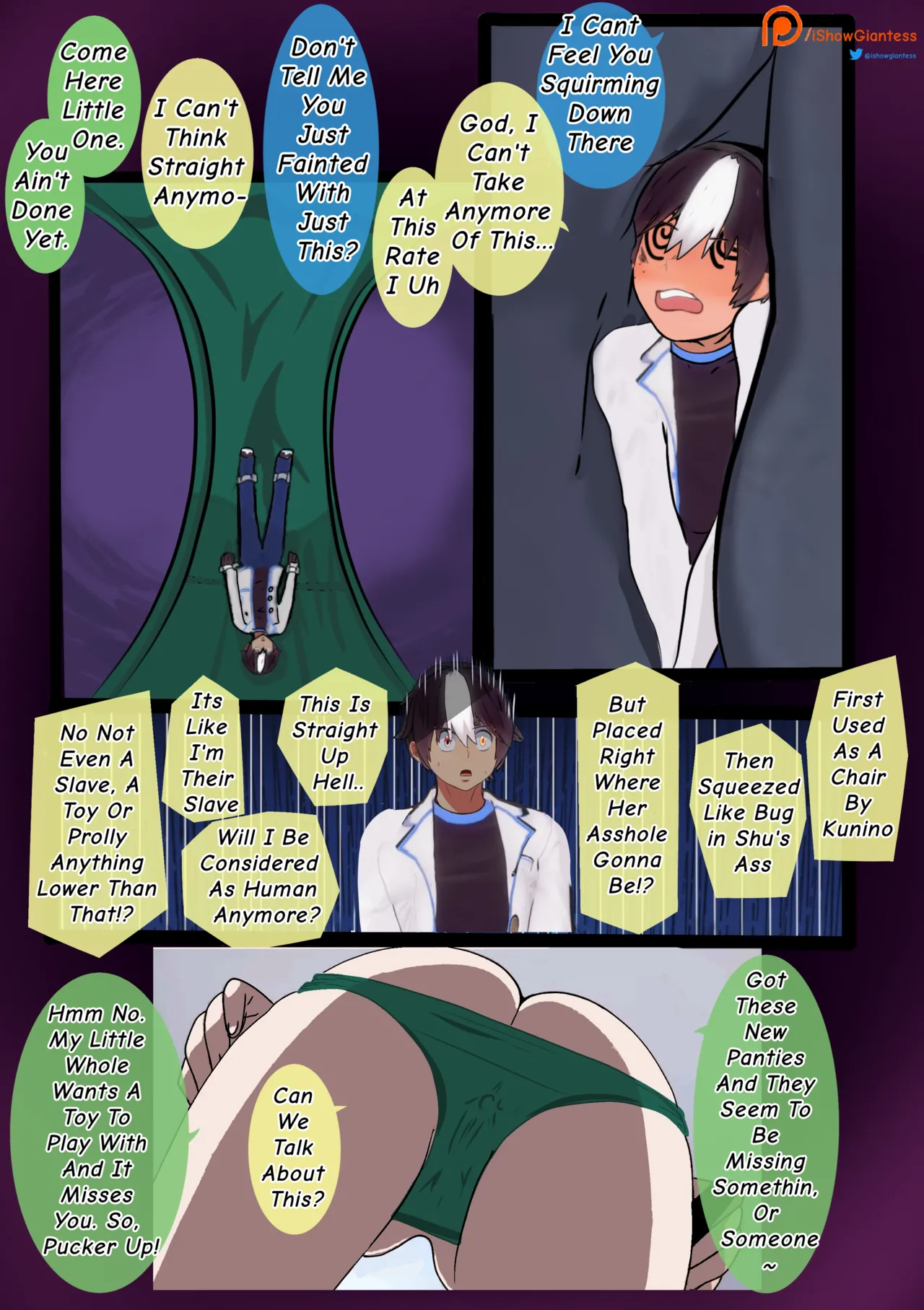 Soren in a Tiny Situation with his Modifiers page 8 full