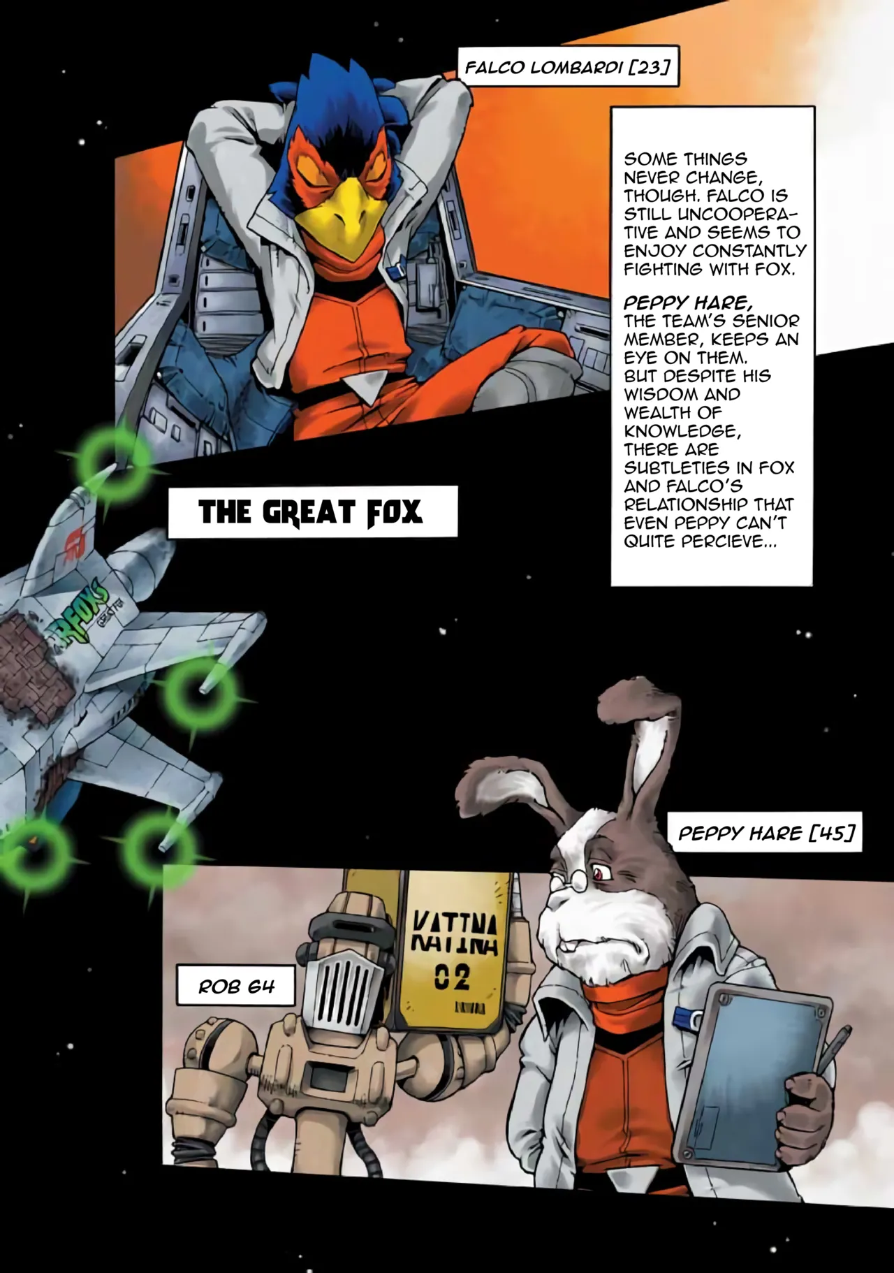 Star Fox: Farewell, Beloved Falco page 3 full