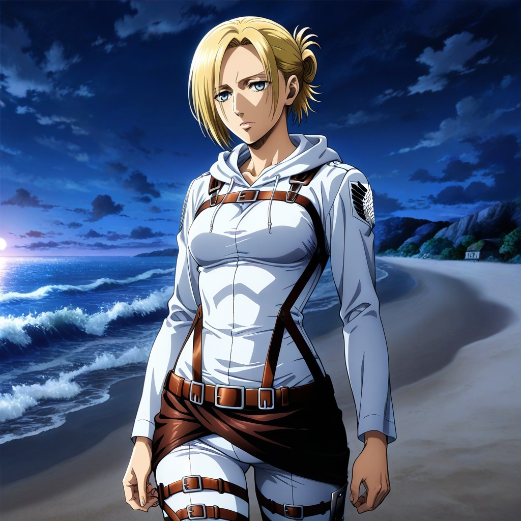 Annie Leonhart From Attack On Titan - Tentacles Opening page 3 full