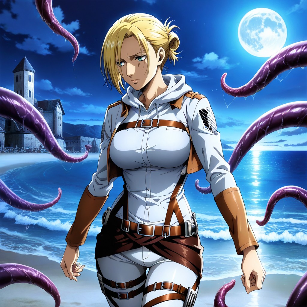 Annie Leonhart From Attack On Titan - Tentacles Opening page 7 full