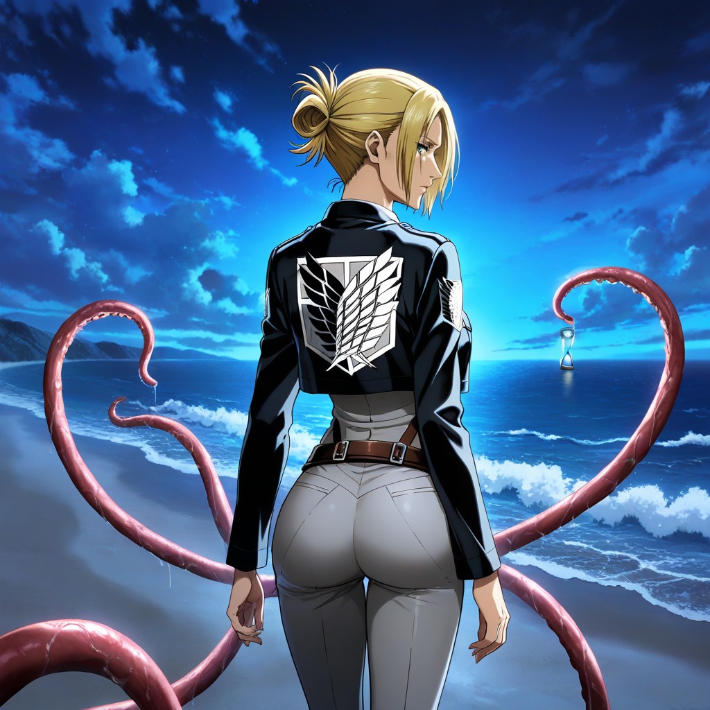 Annie Leonhart From Attack On Titan - Tentacles Opening page 9 full