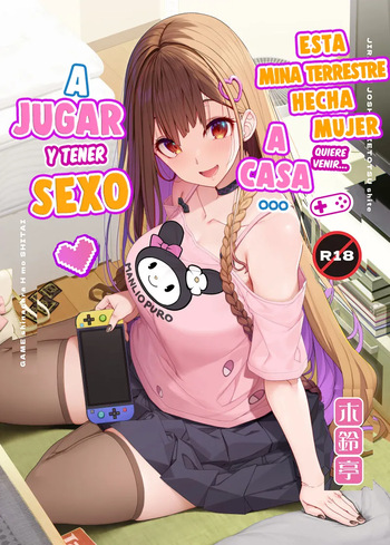 Jiraikei Joshi wa Ie Totsu shite game Shinagara H mo Shitai~ sin censura cover