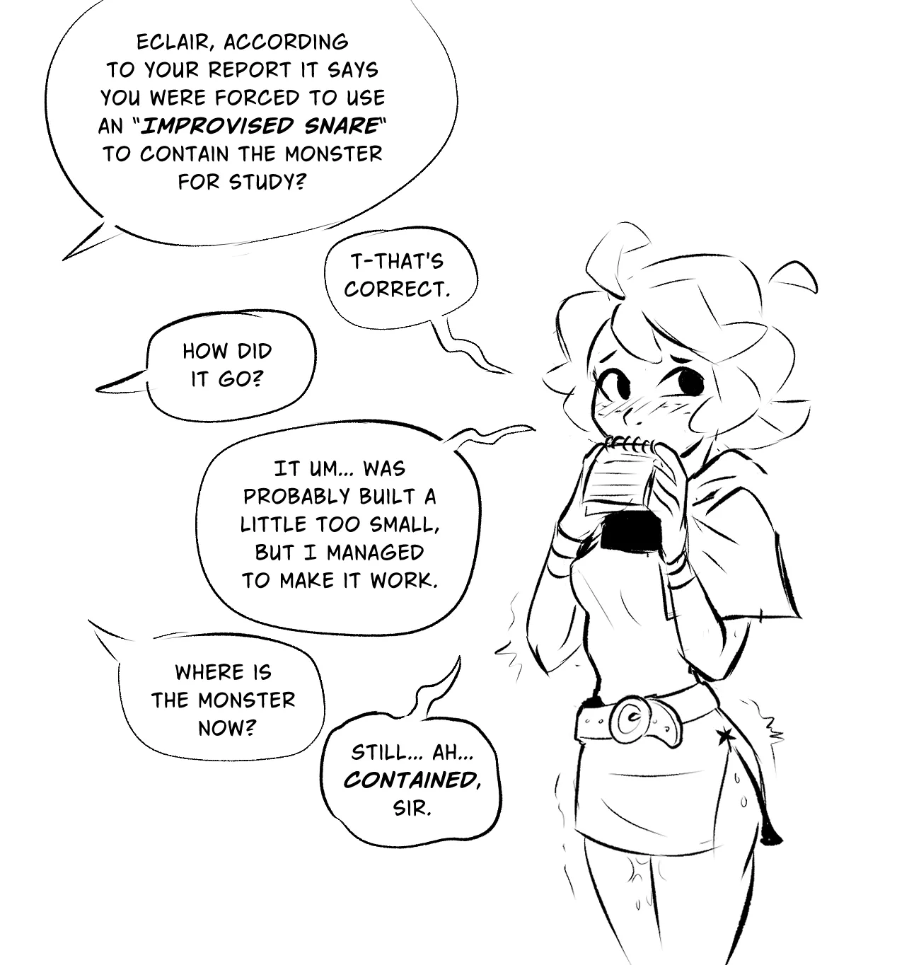 Gingerwood Institute: Eclair's Monster Research Adventures page 8 full