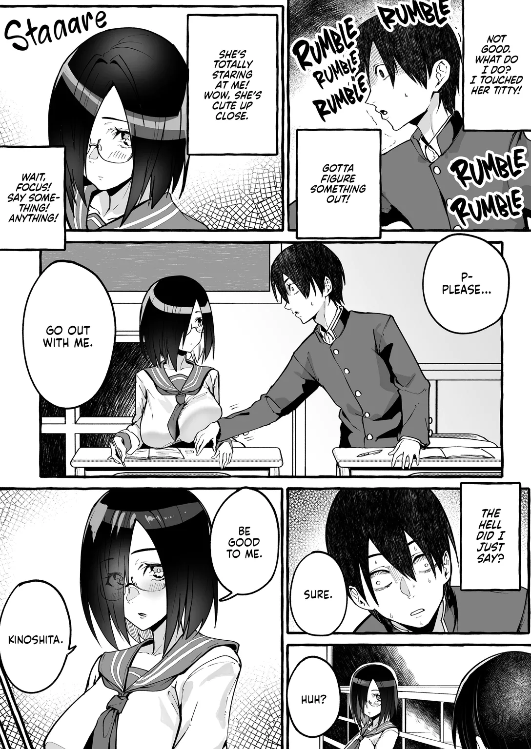 Kyonyiu kanojo ni hitasura shibori toraremakuru hanashi | Squeeze Until Empty page 4 full