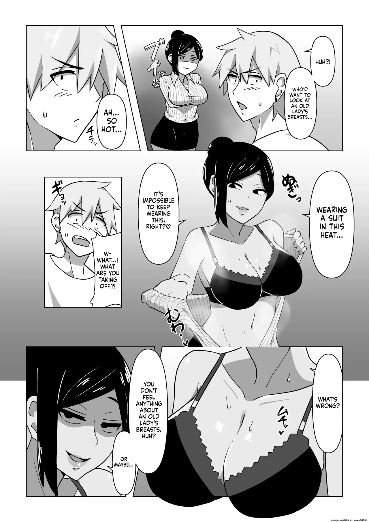 Seductive Life insurance saleswoman page 9 full