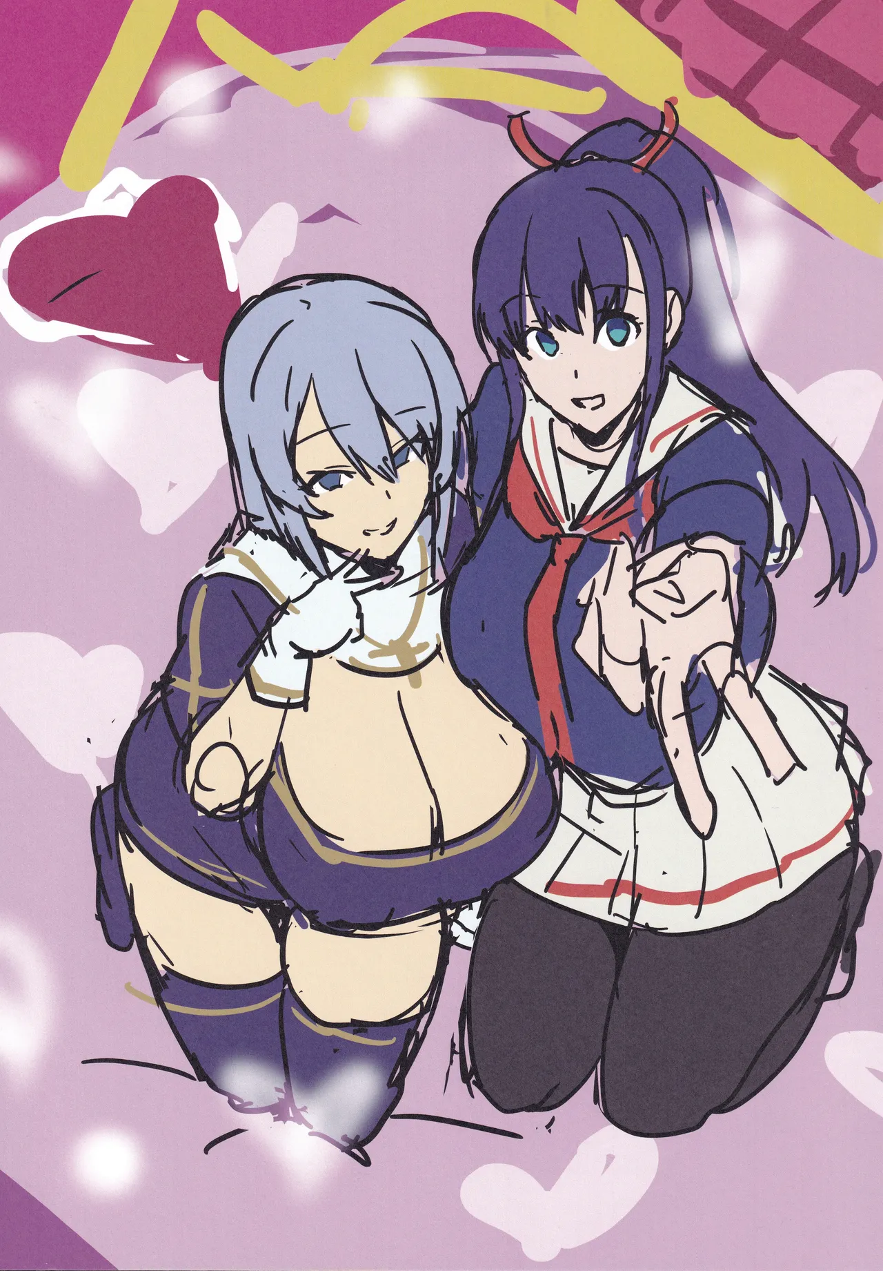 Hiromitsu Takeda Artworks: Tama Melonbook Bonus Unreleased Roughs Book page 6 full