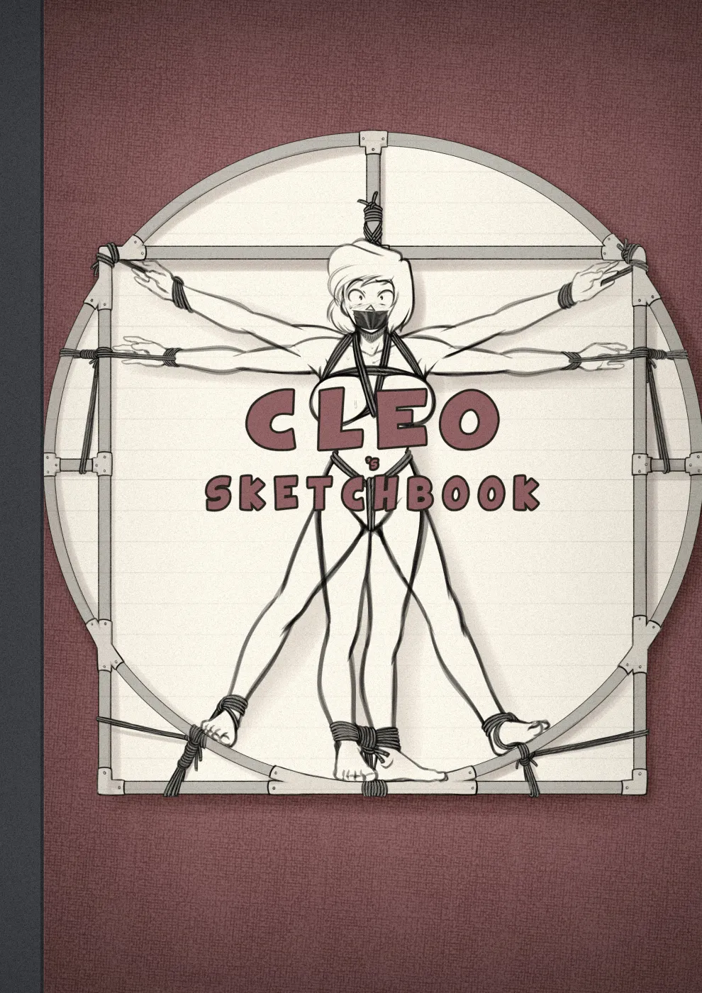 Cleo Sketchbook + Monthly Doodles page 1 full