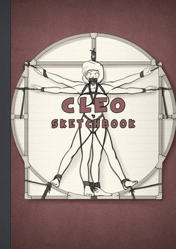 Cleo Sketchbook + Monthly Doodles cover