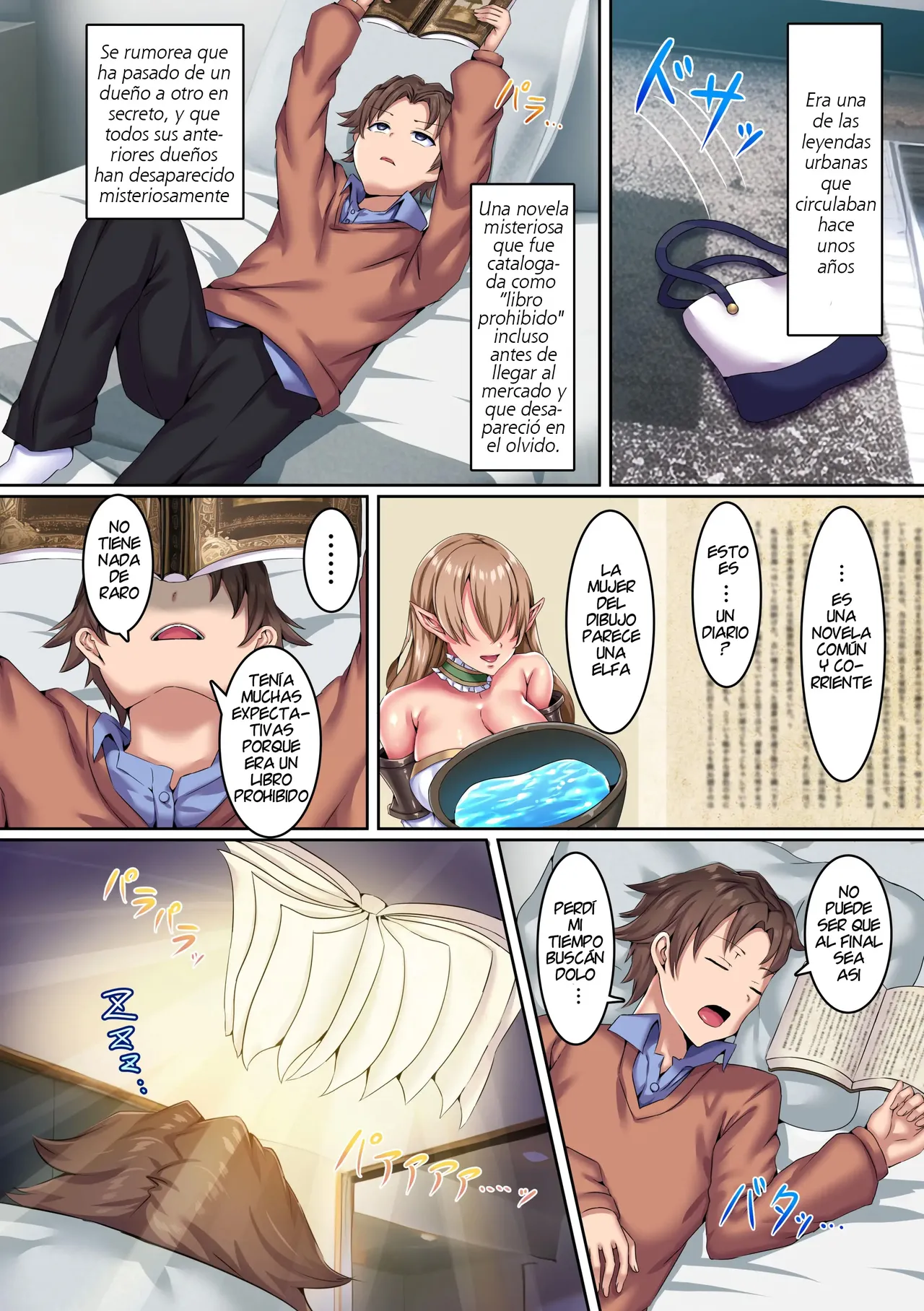 Elf ni Mesu no Yorokobi o Oshieru Hanashi | Una Historia de como Enseñar a las Elfas los placeres de ser Hembra page 4 full