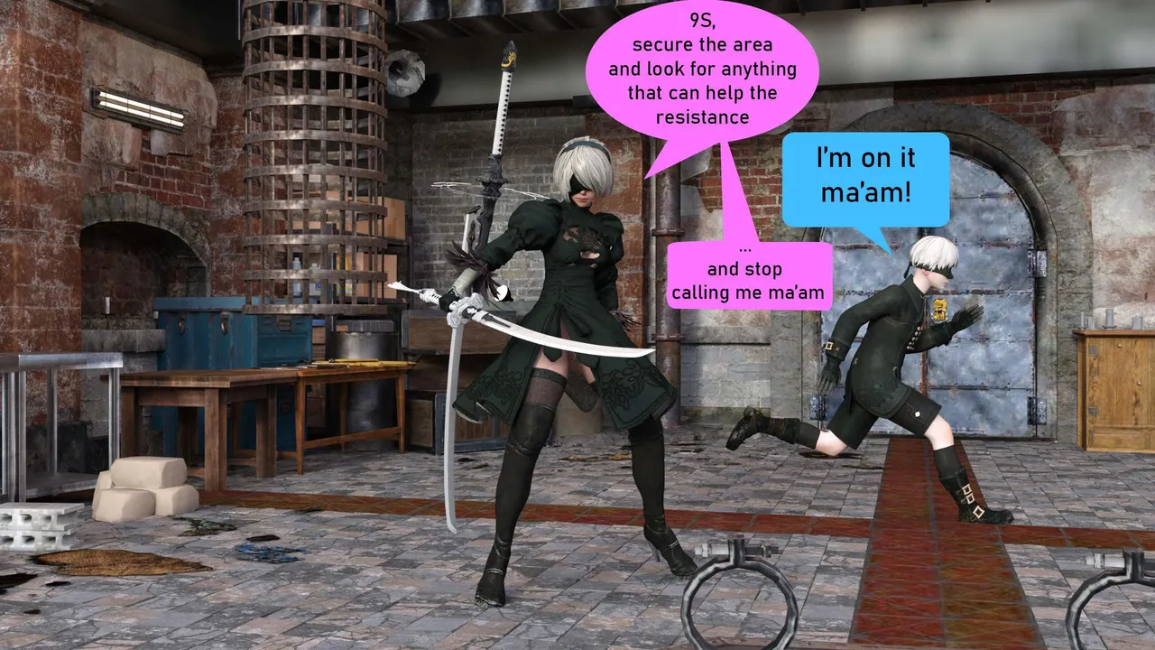 Nier Automata Skinsuit  - Imperial0211 page 4 full