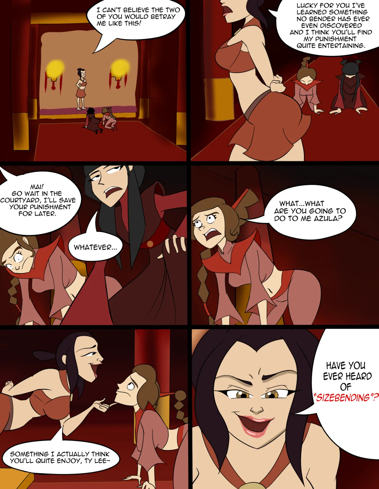 Idooodlestuff - Azula's Sizebending page 2 full