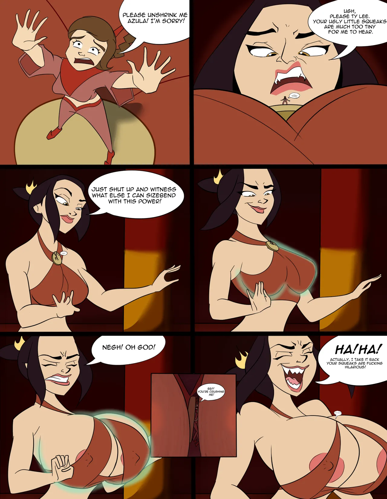 Idooodlestuff - Azula's Sizebending page 4 full