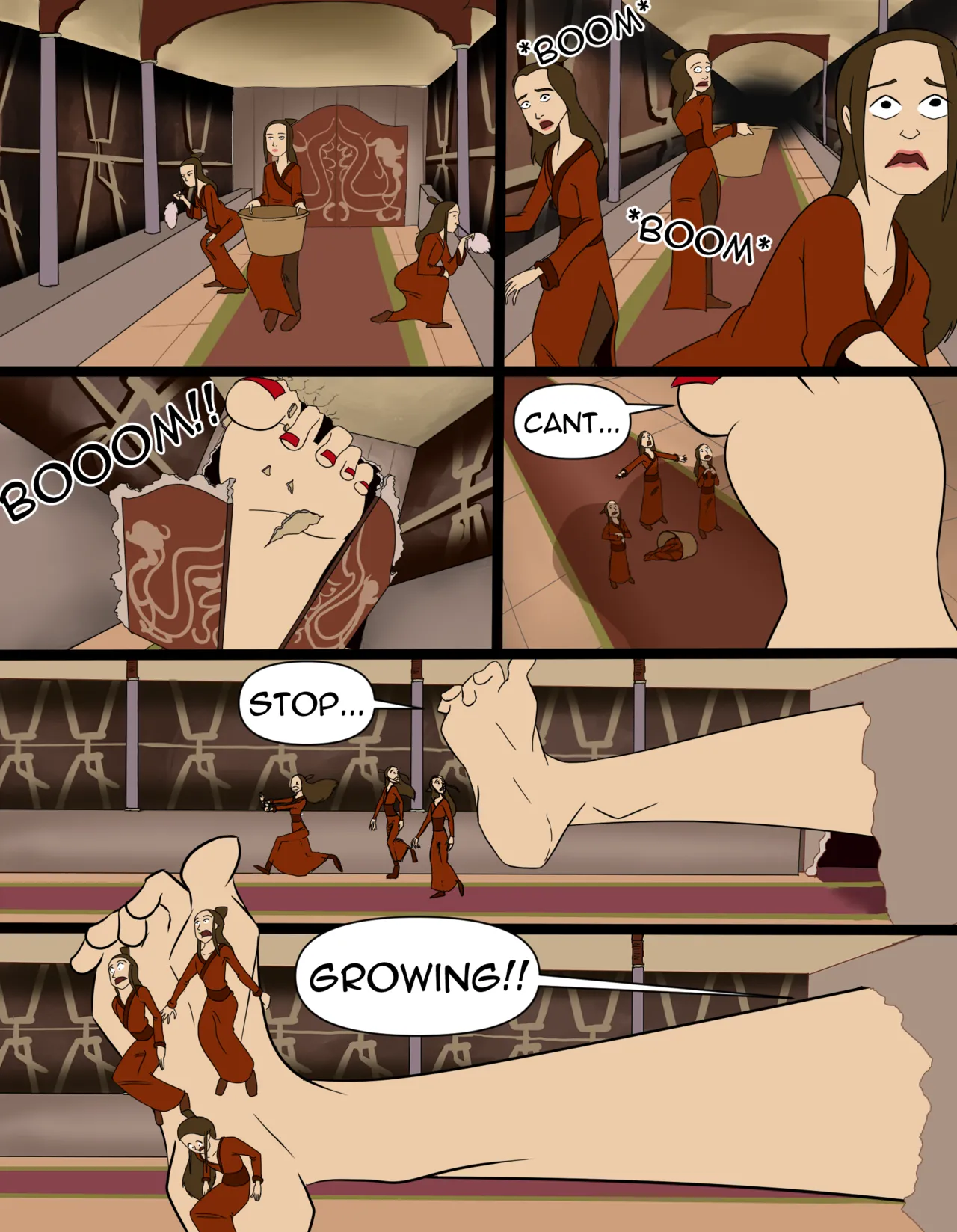 Idooodlestuff - Azula's Sizebending page 7 full