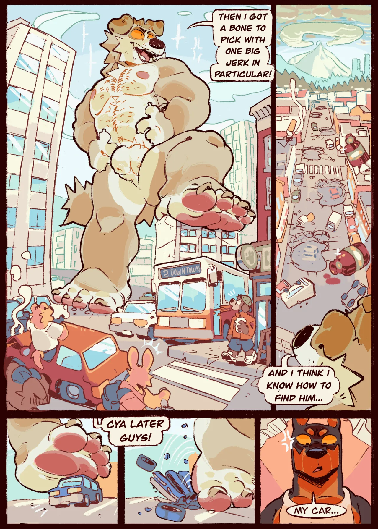 My Giant Boyfriend Issue 2 page 6 full
