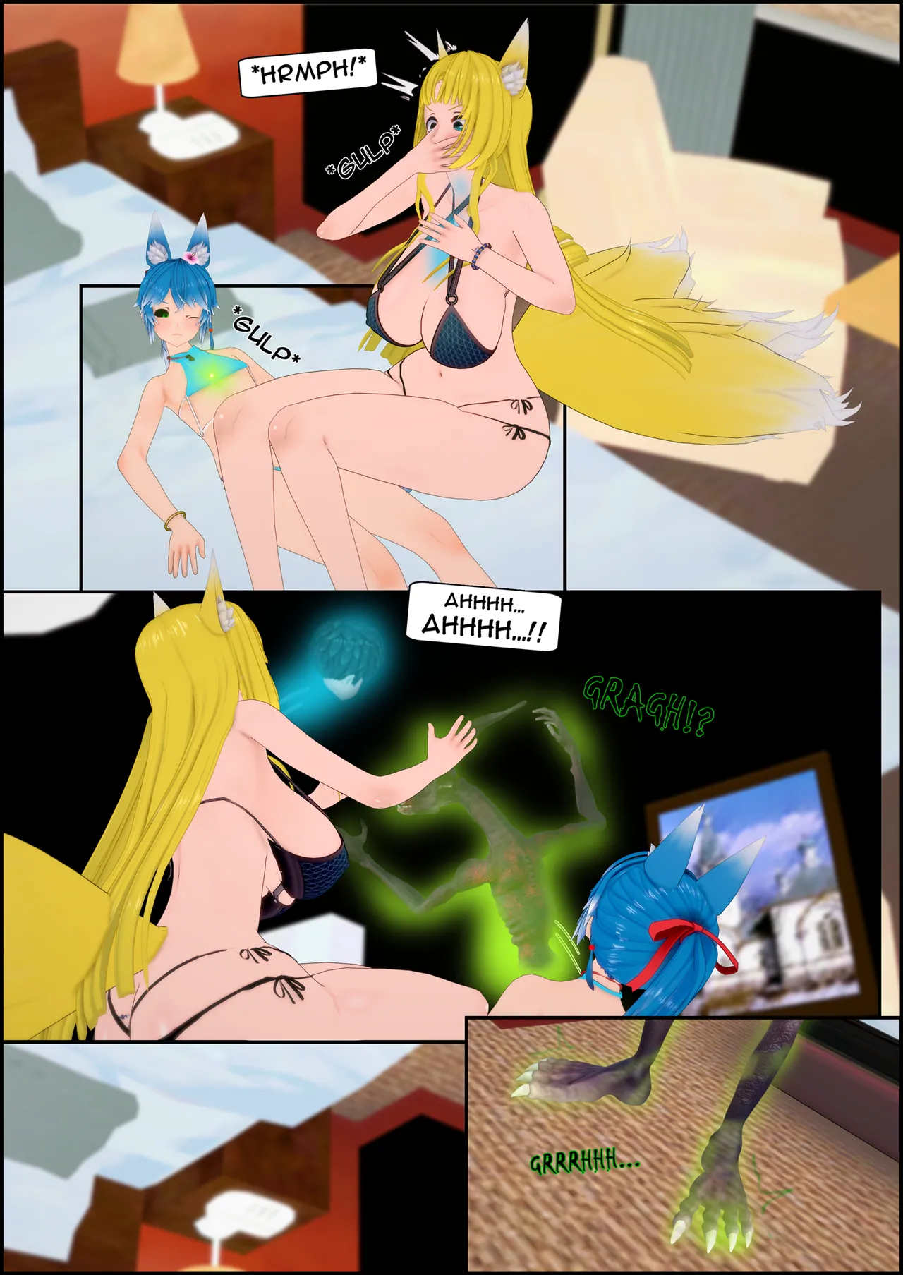 Spooky island swapping! page 8 full