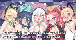 Shinya no Ecchi na Game kai no Shin Member ♥ | Welcoming the Newest Member of the Late-Night Naughty-Game Session! ♥
