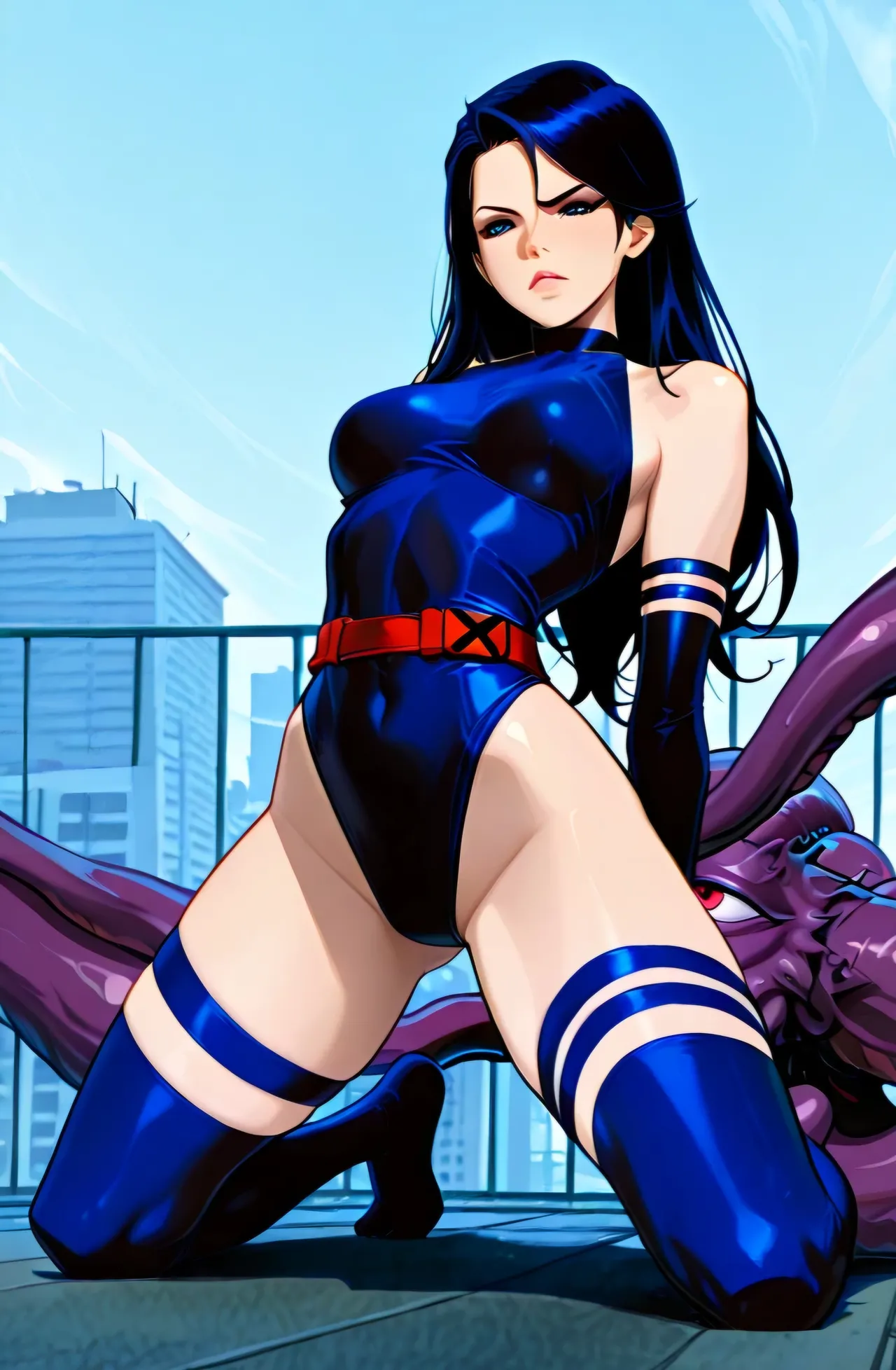Psylocke vs Shuma Gorath page 5 full