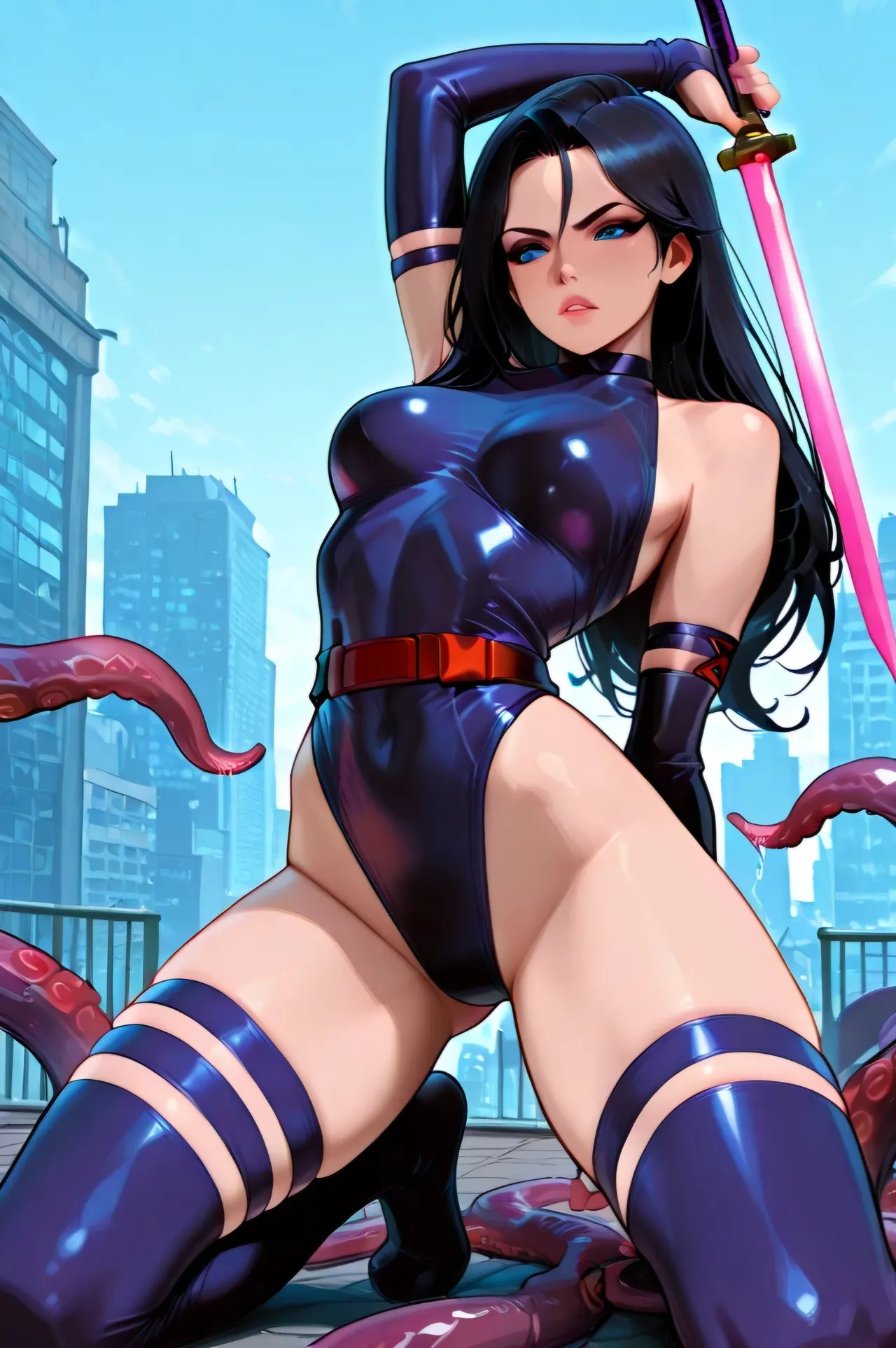 Psylocke vs Shuma Gorath page 7 full