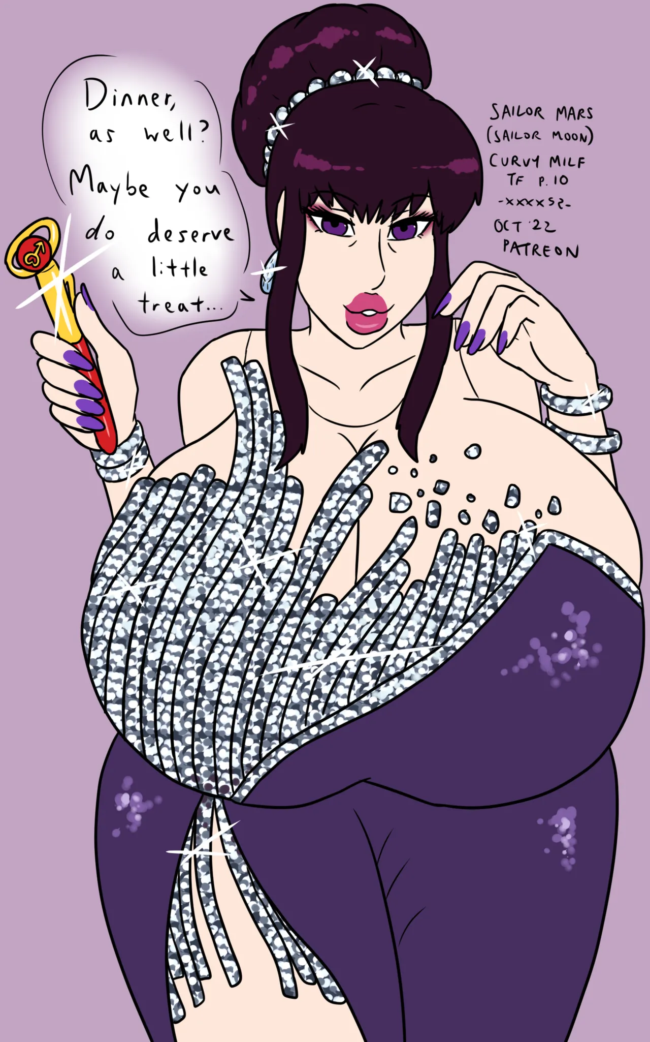 SailorMars curvy MILF TF page 10 full