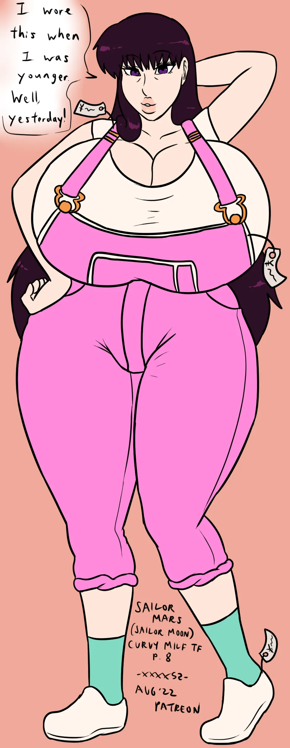 SailorMars curvy MILF TF page 8 full