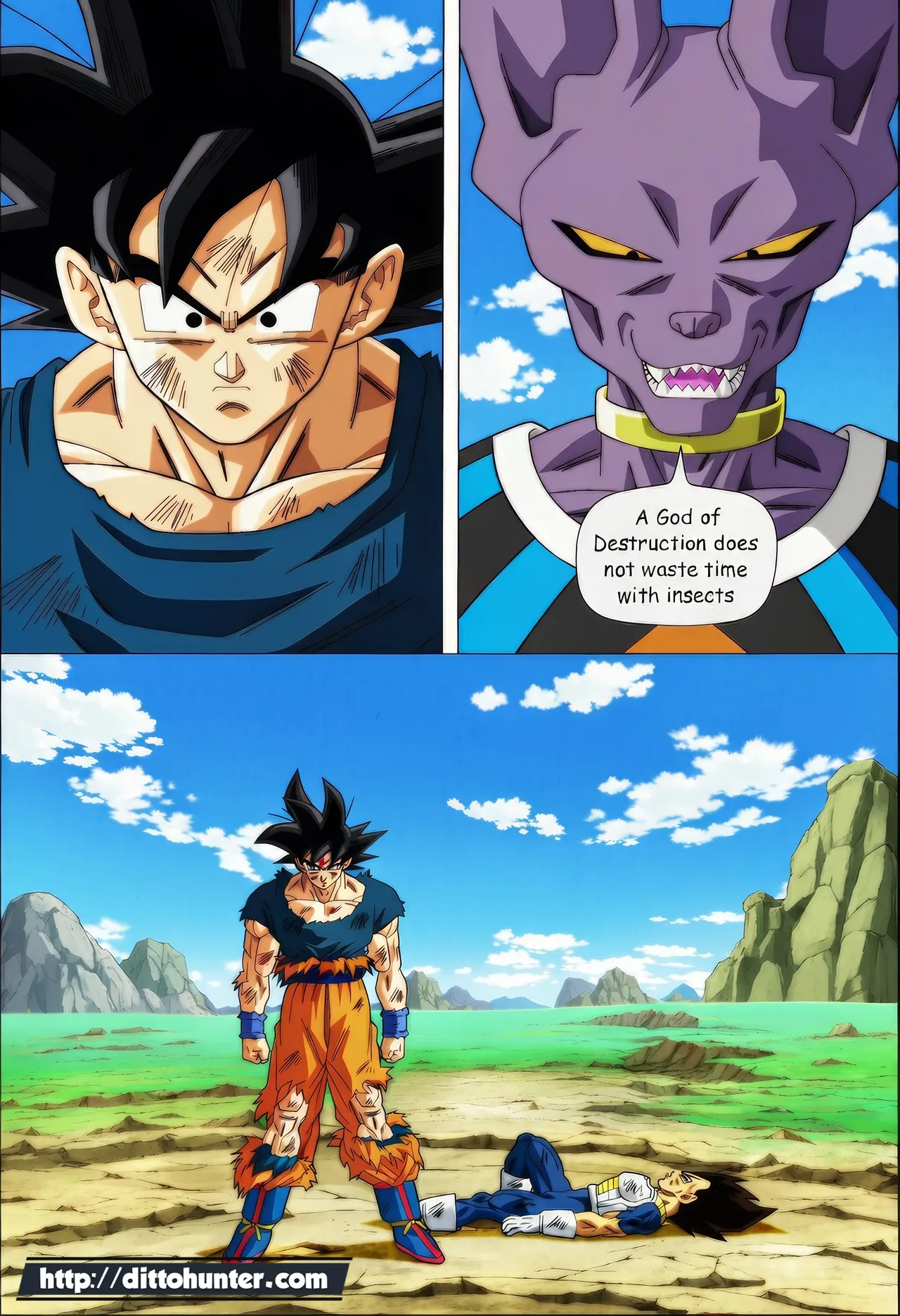 Beerus &amp; Android 18  The Divine Pact of Temptation page 2 full