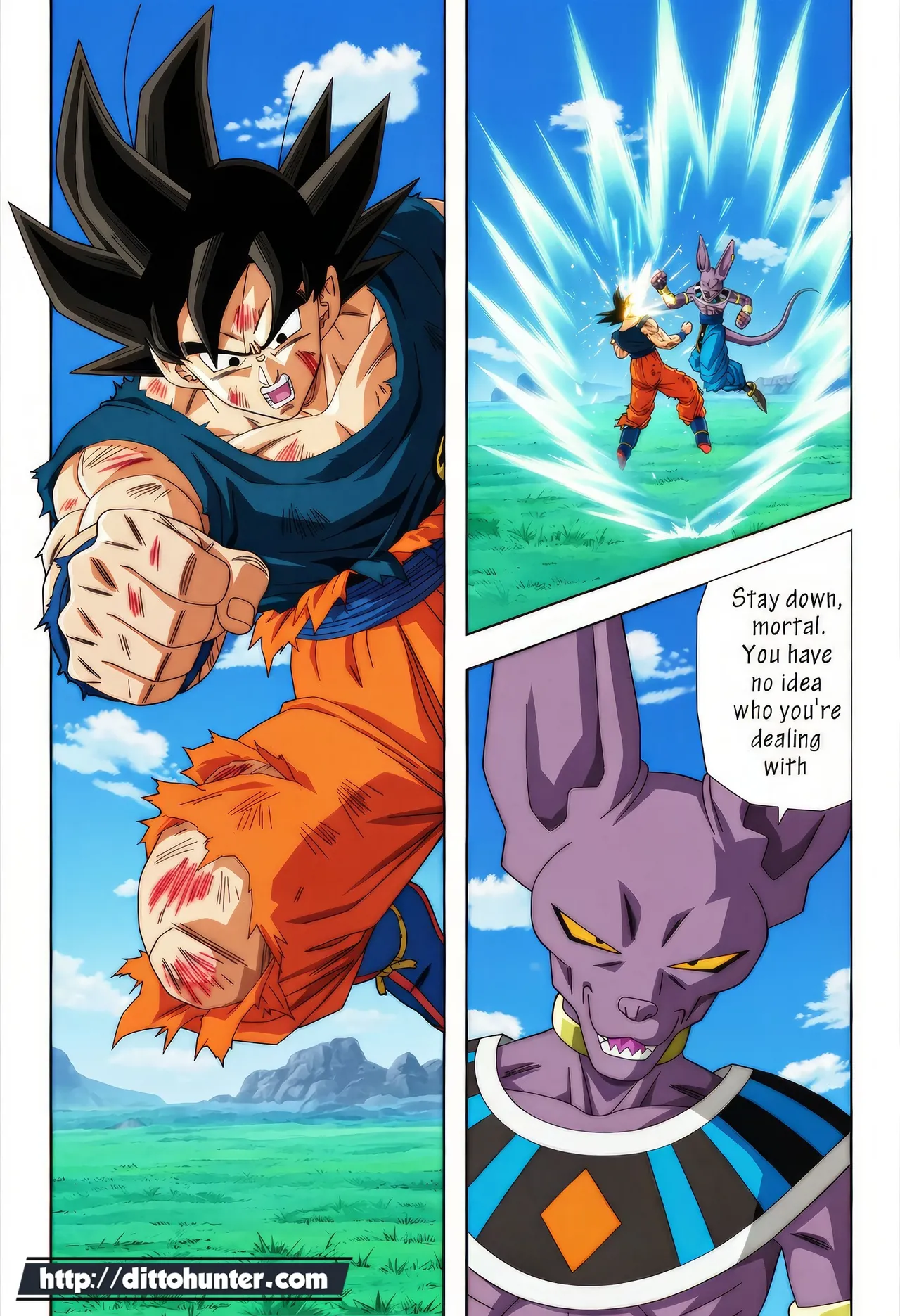 Beerus &amp; Android 18  The Divine Pact of Temptation page 3 full