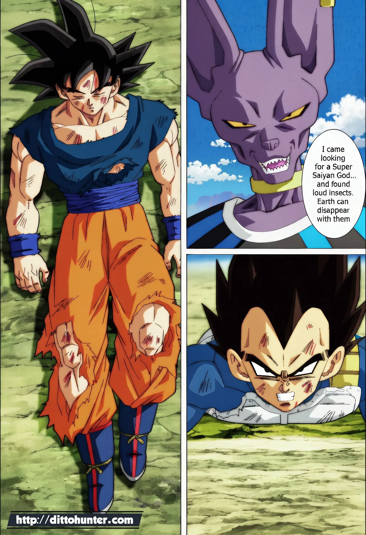 Beerus &amp; Android 18  The Divine Pact of Temptation page 4 full