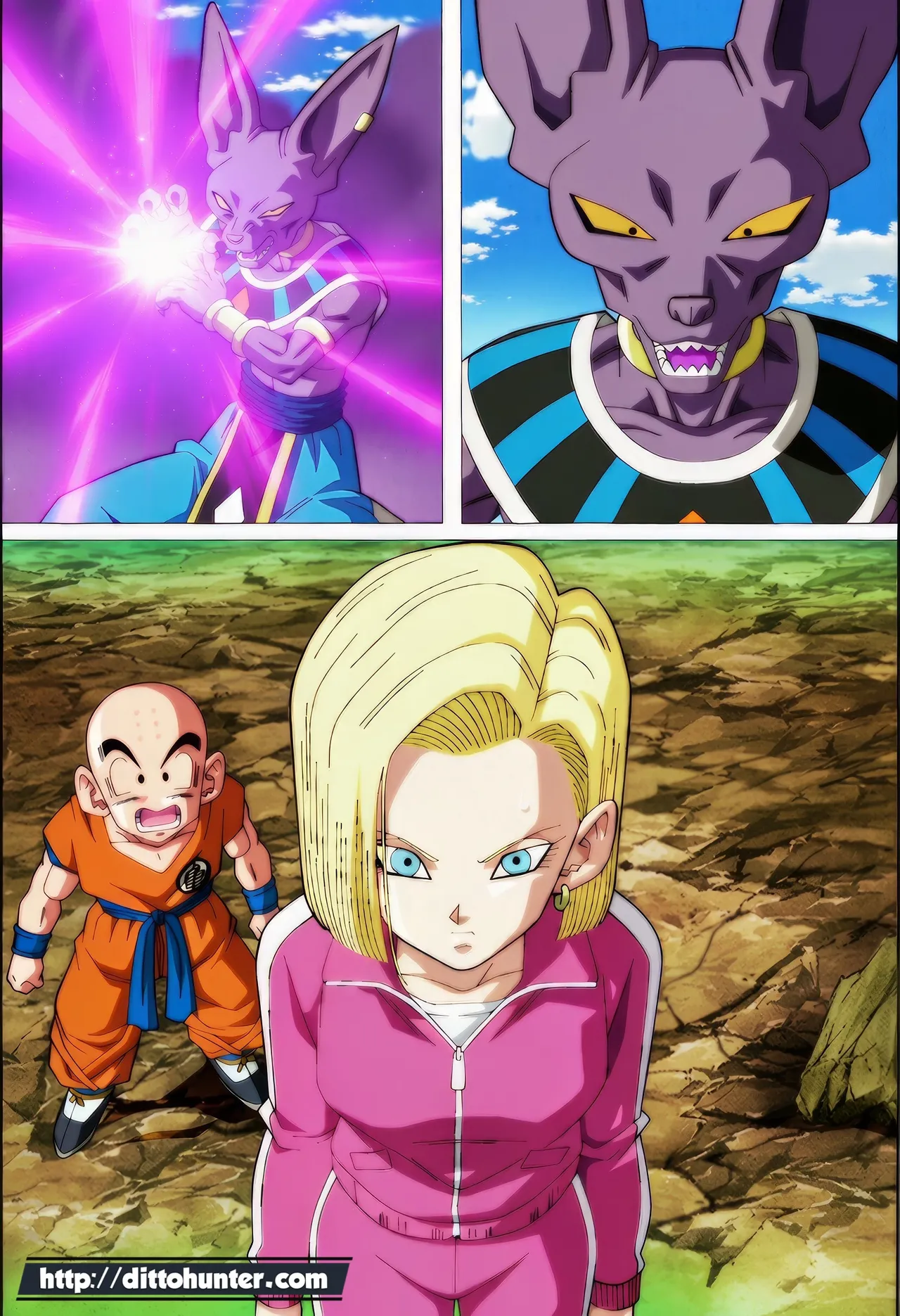 Beerus &amp; Android 18  The Divine Pact of Temptation page 5 full