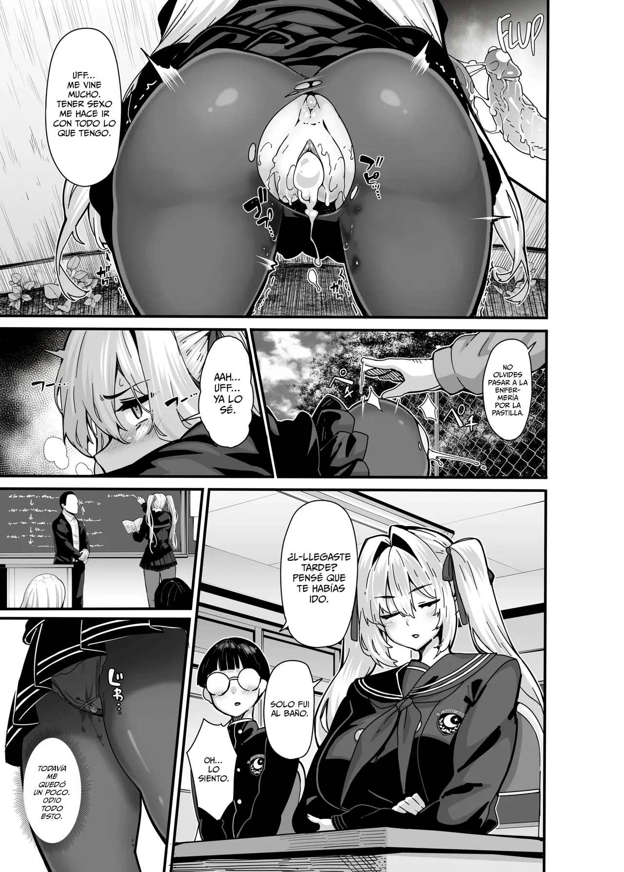 Shirayama Karin no Shidou Seido 1 | Shirayama Karin y las Lecciones Sexuales 1 page 10 full