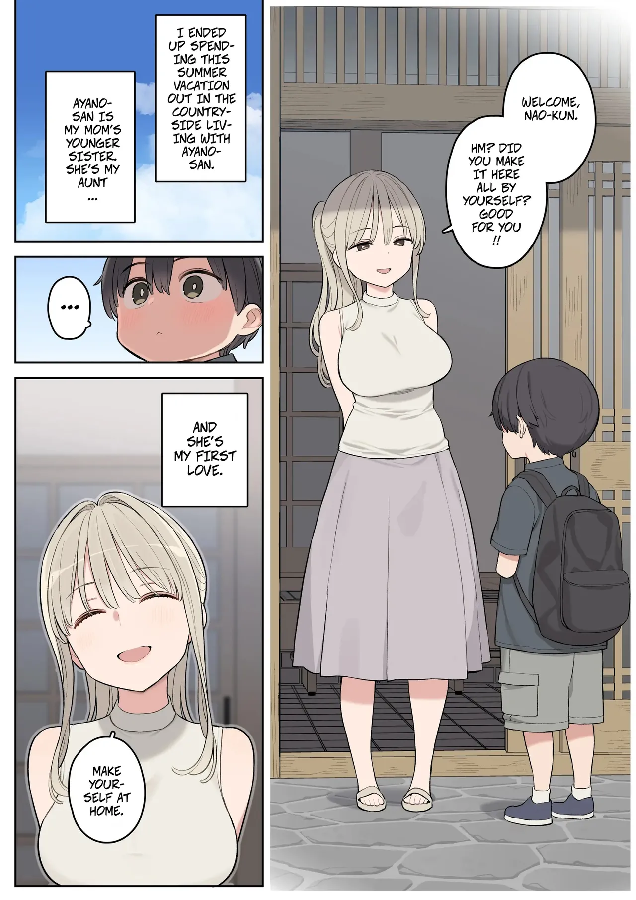 Natsuyasumi wa Inaka de Ayano-san ni Amaetai. |  Want To Spend My Summer Vacation In The Countryside And Be Spoiled By Ayano-San page 2 full