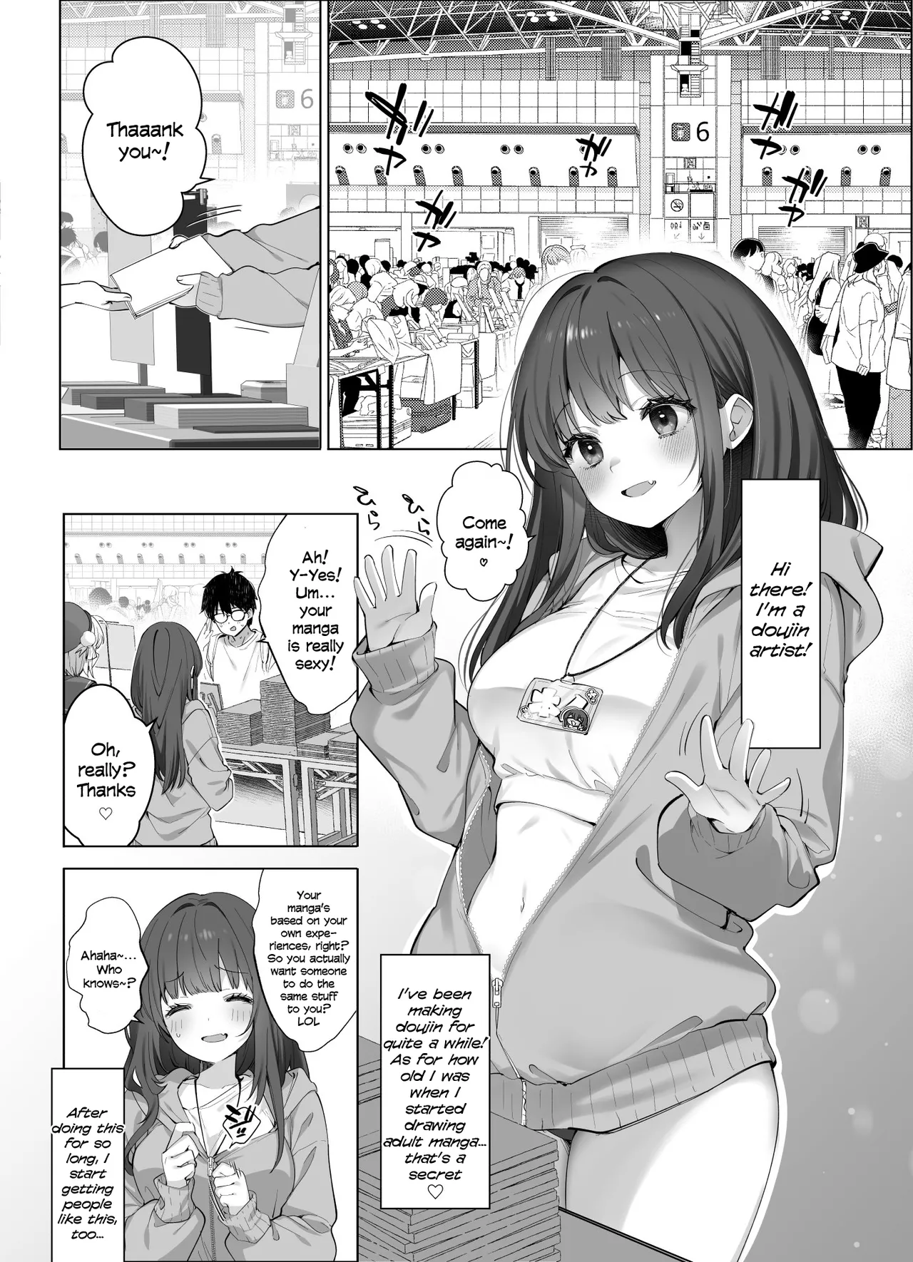 Hajimemashite! Watashi, Chuuken Doujin Sakka desu page 4 full