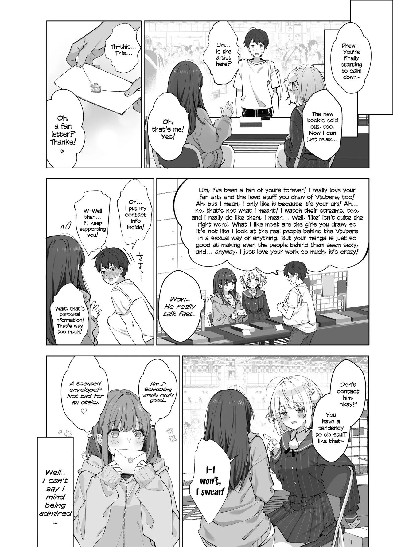 Hajimemashite! Watashi, Chuuken Doujin Sakka desu page 5 full