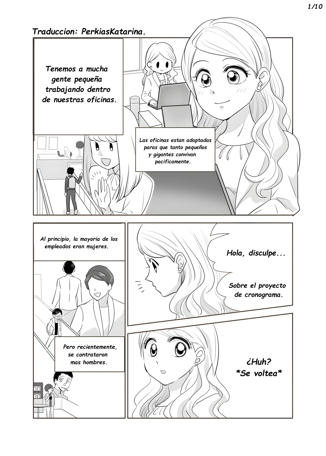 Amor de Oficina page 1 full