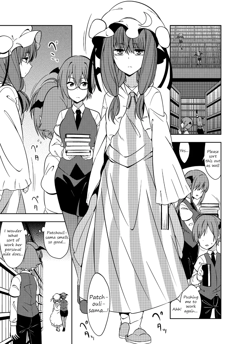 I'm going to touch your body Patchouli-sama page 2 full