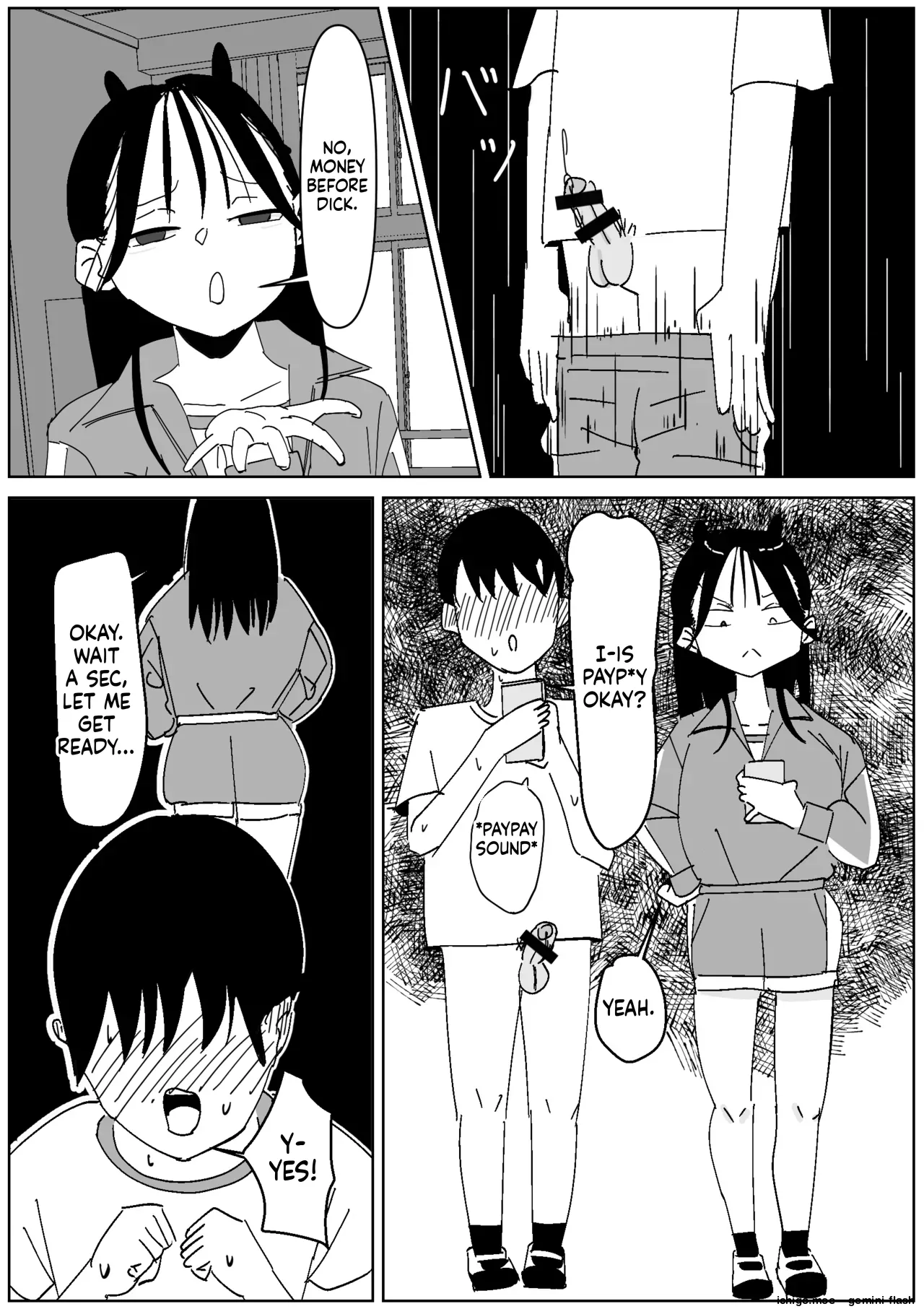 Classmate's Stinky "3-Day-Worn" Socks Attack page 7 full