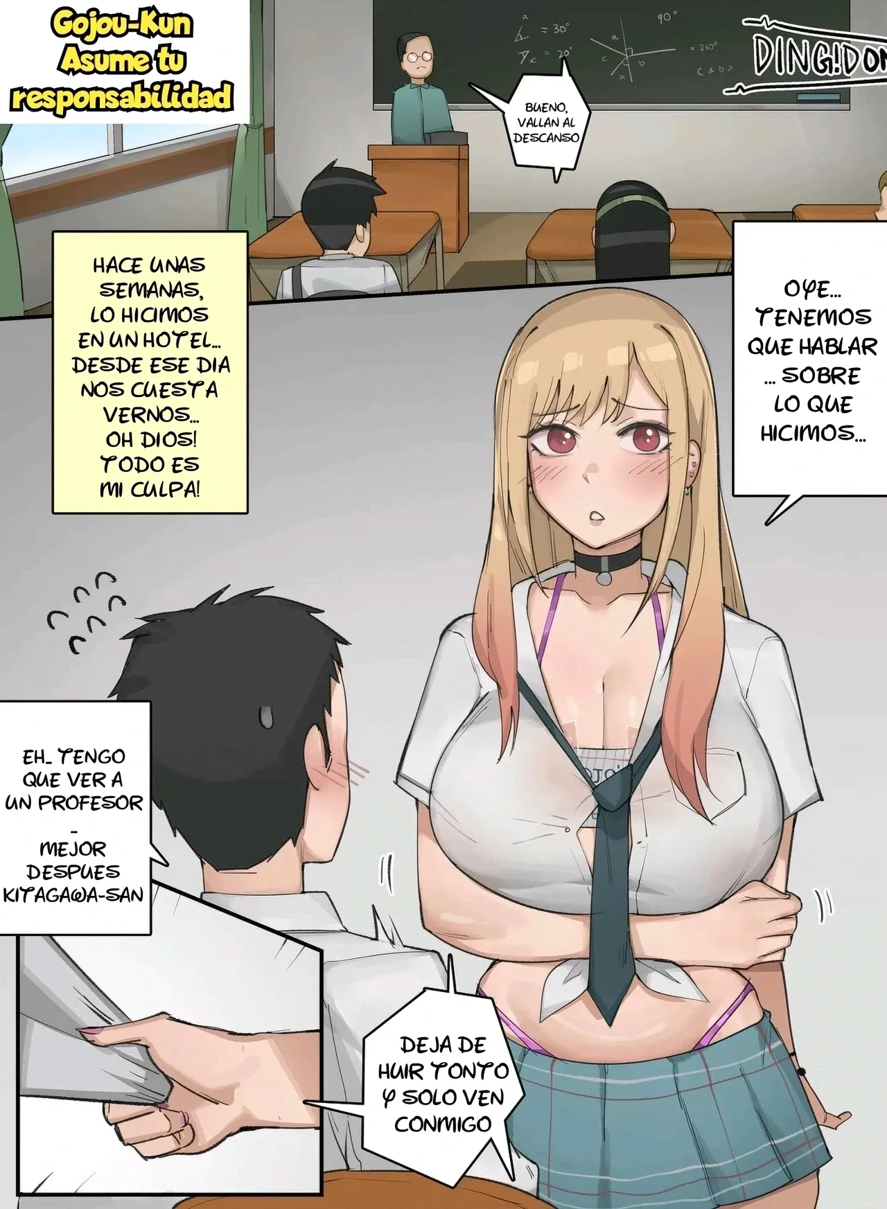 ¡Gojou-kun, Asume tu Responsabilidad! page 1 full
