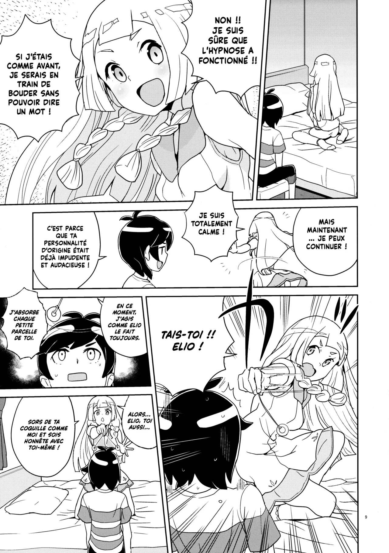 Lillie to Sun no Saimin Daisakusen - L'aventure hypnotique de Lillie et Elio page 9 full