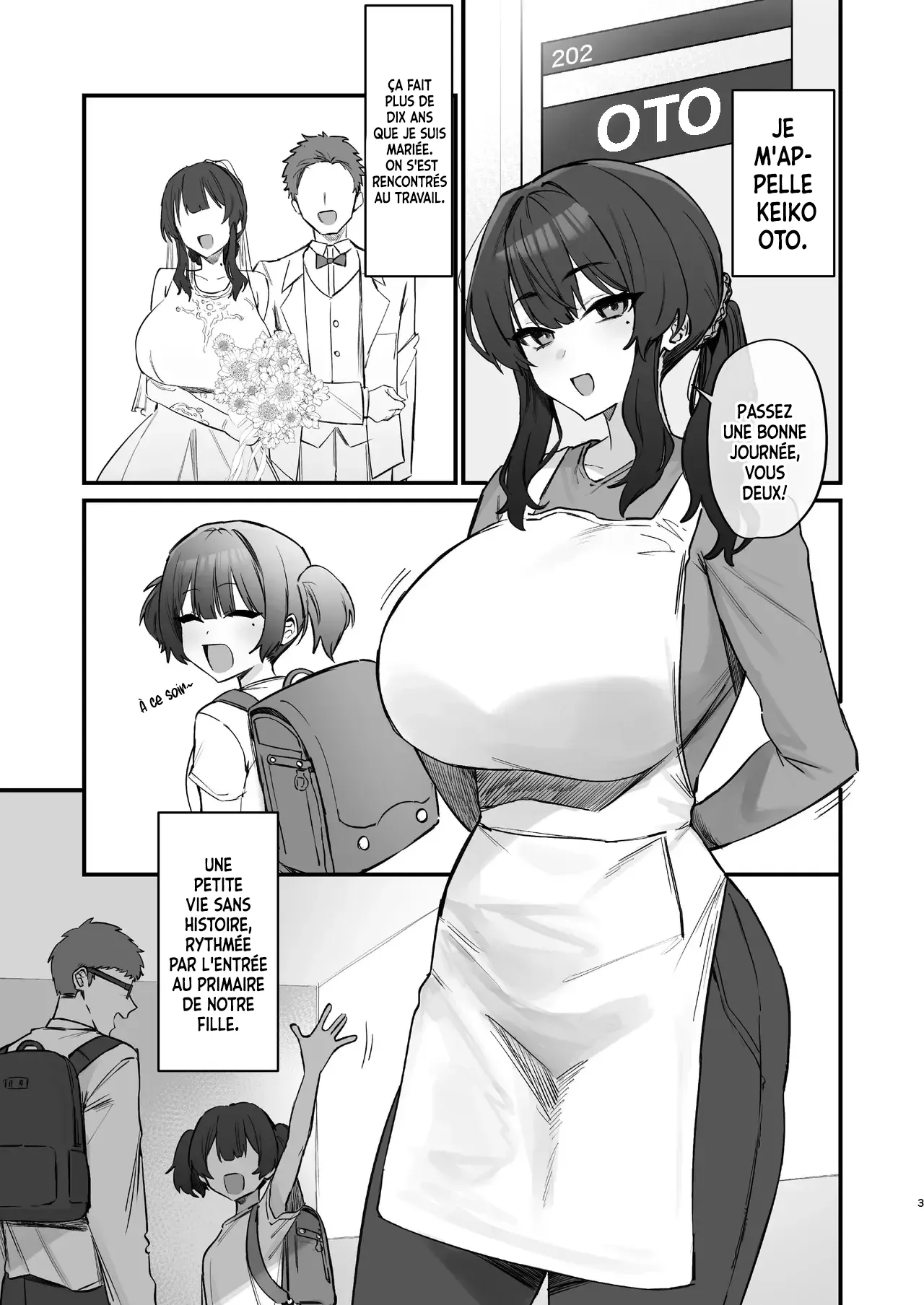 Gokinjo Trouble ni wa Gochuui o | Querelle de voisins page 3 full