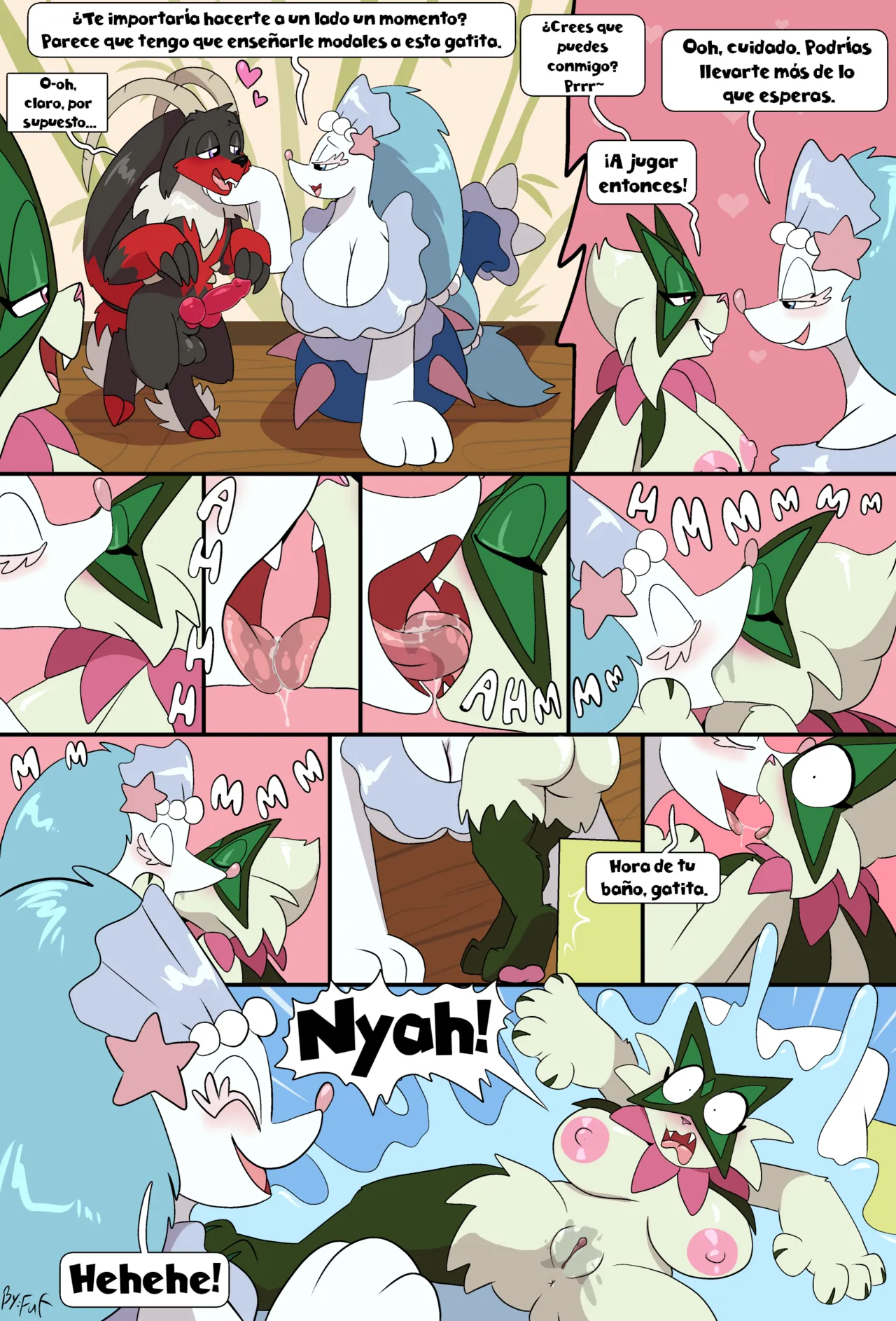 Bathhouse Battle - Spanish page 2 full