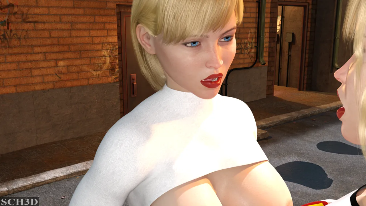 Supergirl and Galatea in Conflict page 10 full