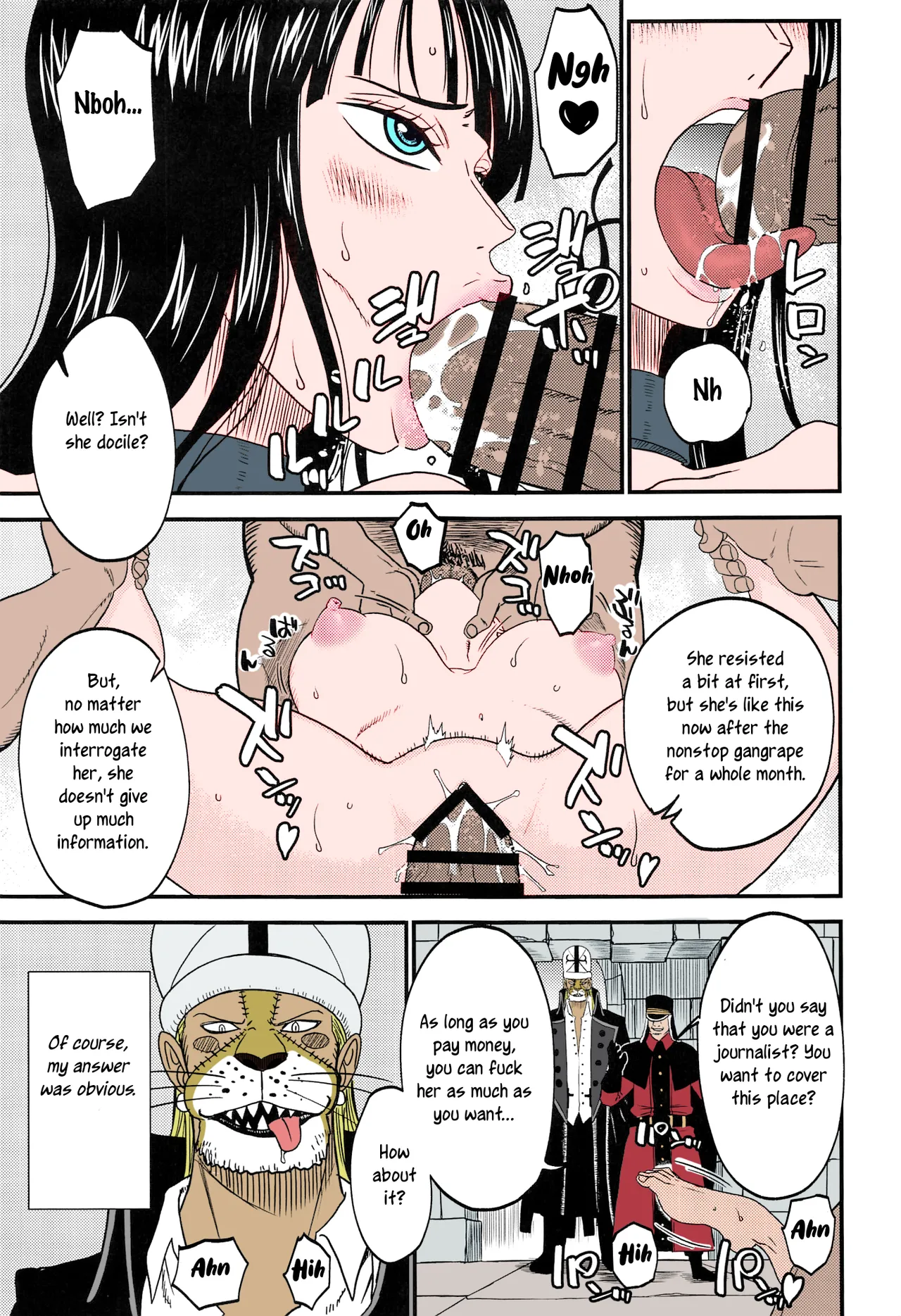 ROBIN'S HOLE 2 - Two years ago   Colorized page 6 full