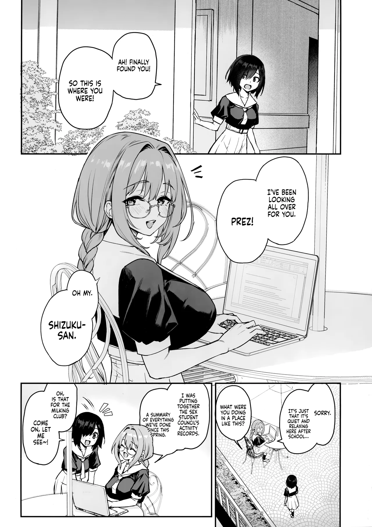 Succubus Seitokai Shiko Shiko Shikkoubu 3.5 -Katsudou Kiroku- | Succubus Student Council Milking Club 3.5 -Activity Records- page 2 full